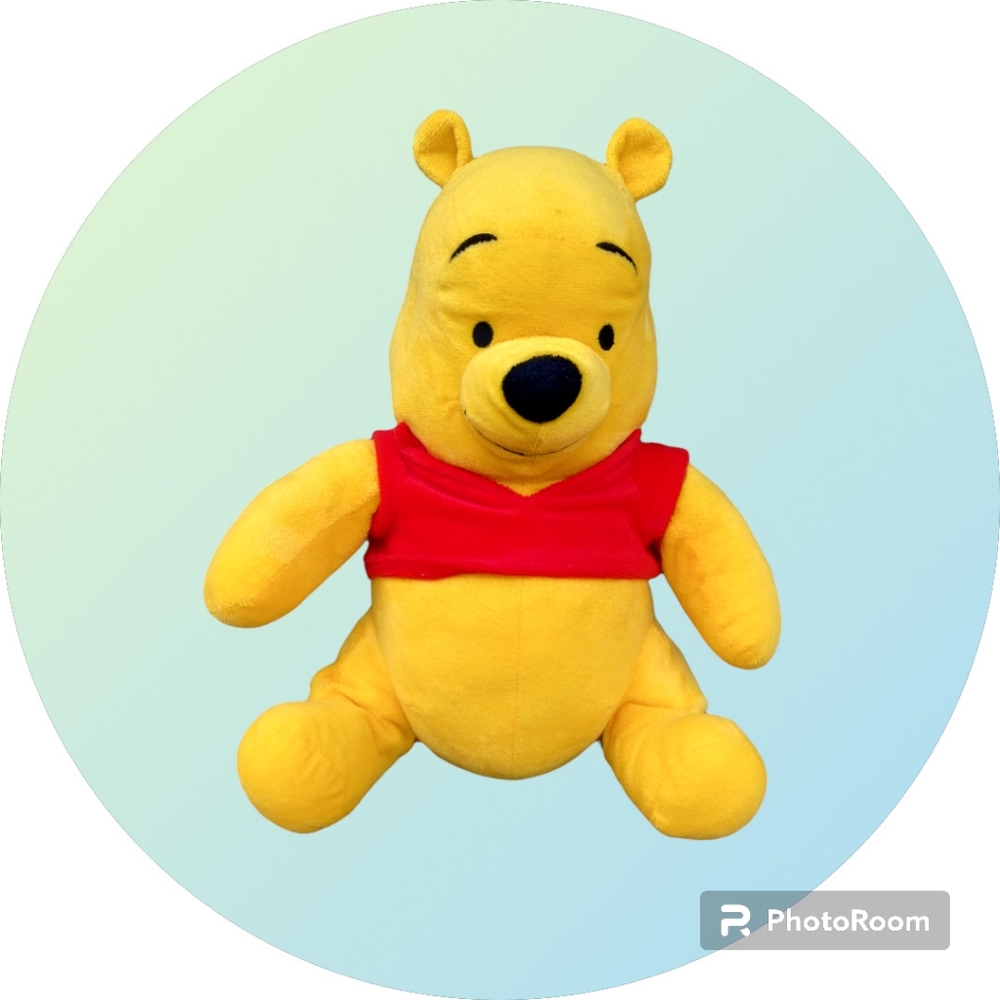 Winnie the Pooh Plush 12 inch Pooh Bear Stuffed Animal Walt Disney Toy
